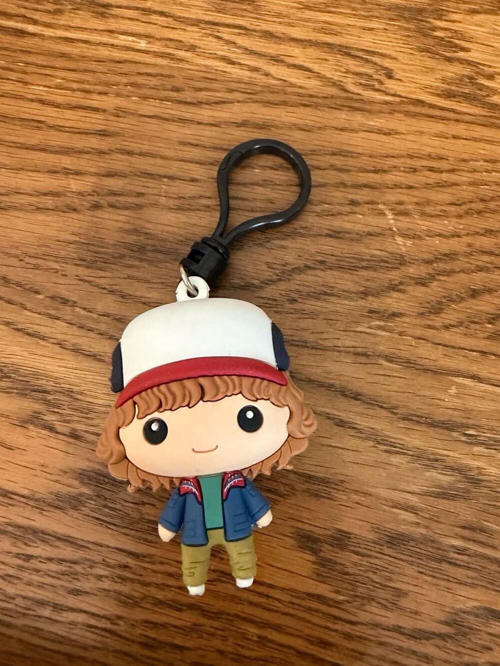 Stranger Things Dustin Henderson Figural 3D Bag Clip Keychain